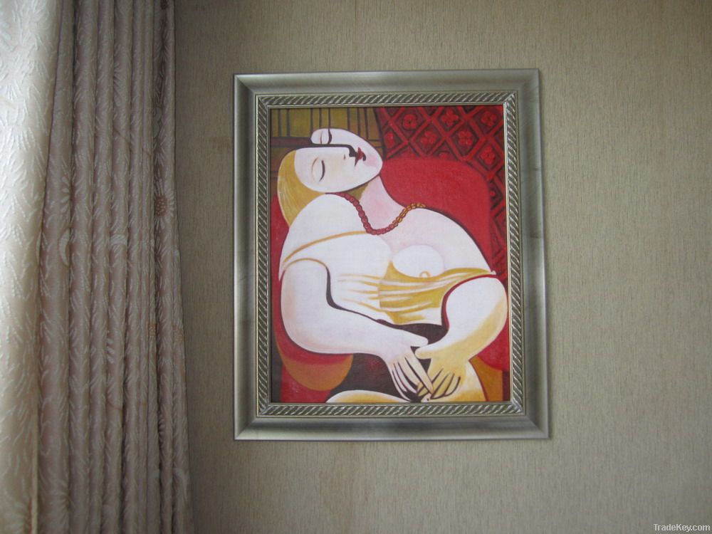 Handpainted oil painting Picasso Dream