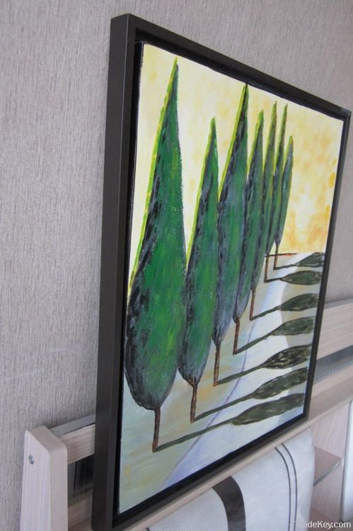 Handpainted Acrylic Painting Trees