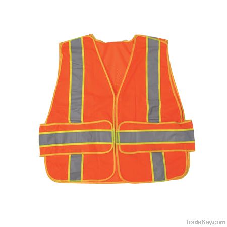 ANSI Class 2  Safety Vest 100% Polyester Mesh/netting