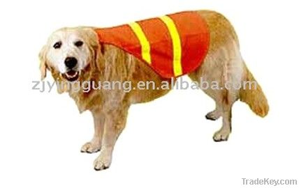 Pet Safety Vest with EN471, 100%Polyester Knitting Fabric