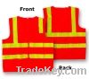 EN471 Class 2 Hi-vis Safety Vest 100% Polyester Tricot