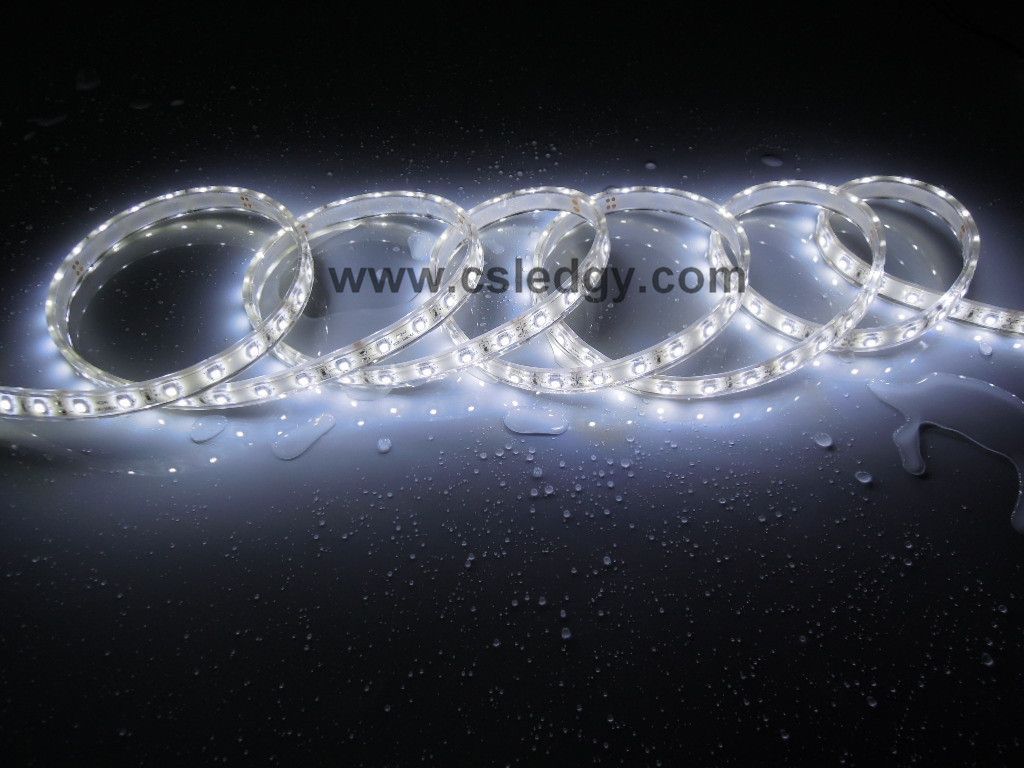 Flexible LED strips with single color and low power consumption