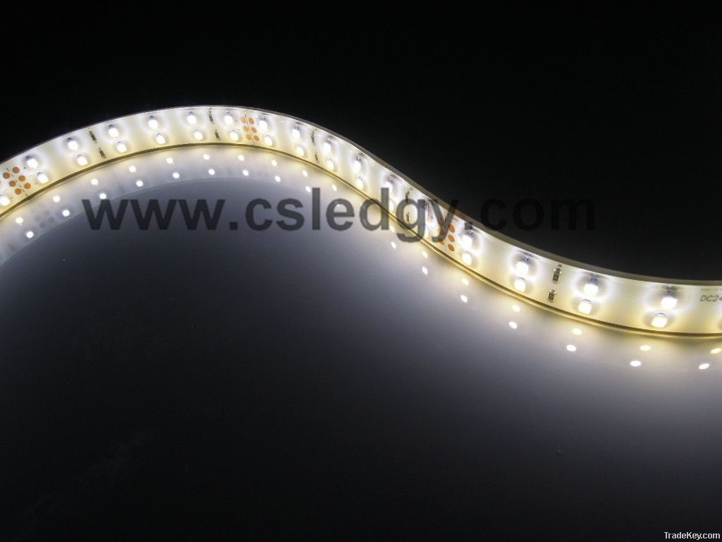 Waterproof LED strips with double color temperature