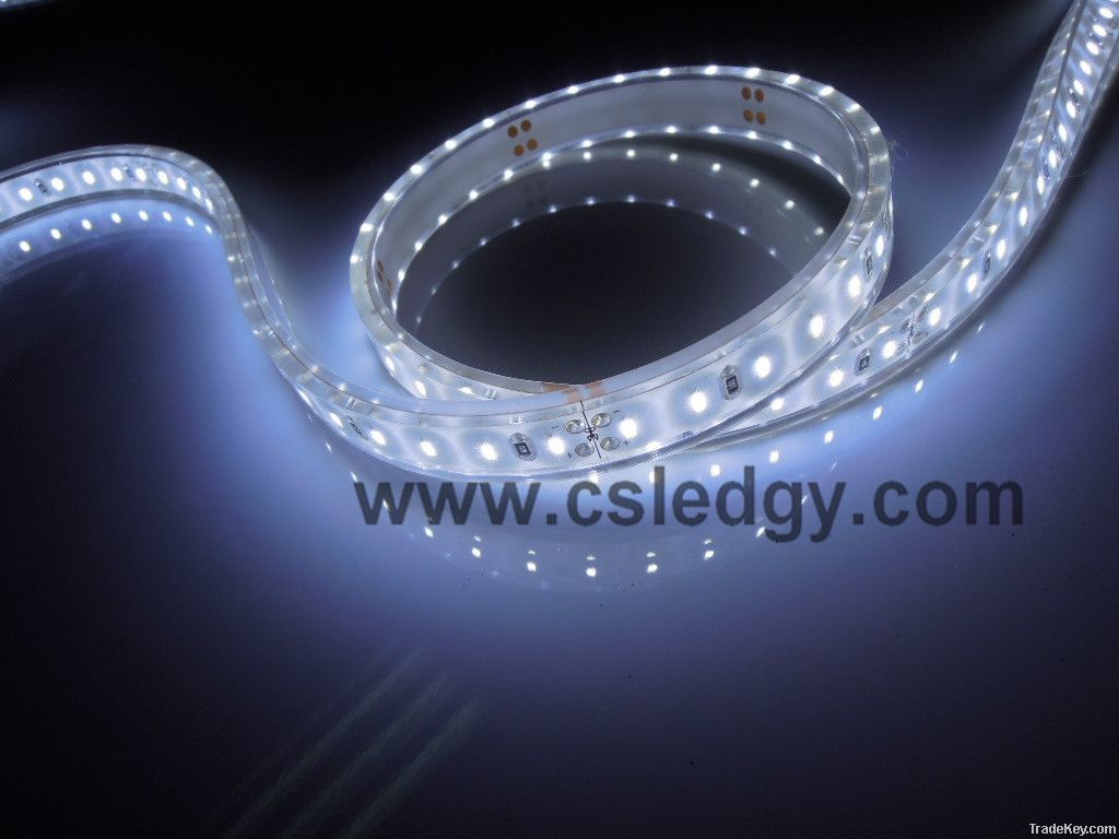 Waterproof LED strip with IP68, suitable for interiorr and ecterior use