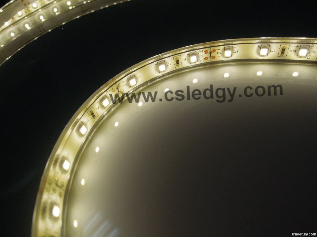 Flexible LED strips with single color and low power consumption