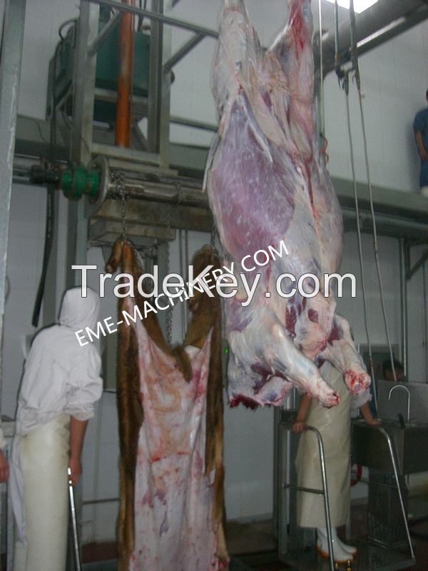 Slaughter Equipment Hydraulic Type Cattle Skin Removed Machine