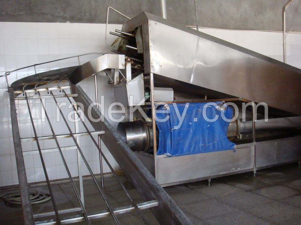 Living Poultry Cage Cleaning Machine