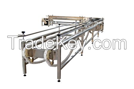 Living Poultry Cage Collection Automatic Conveyor 
