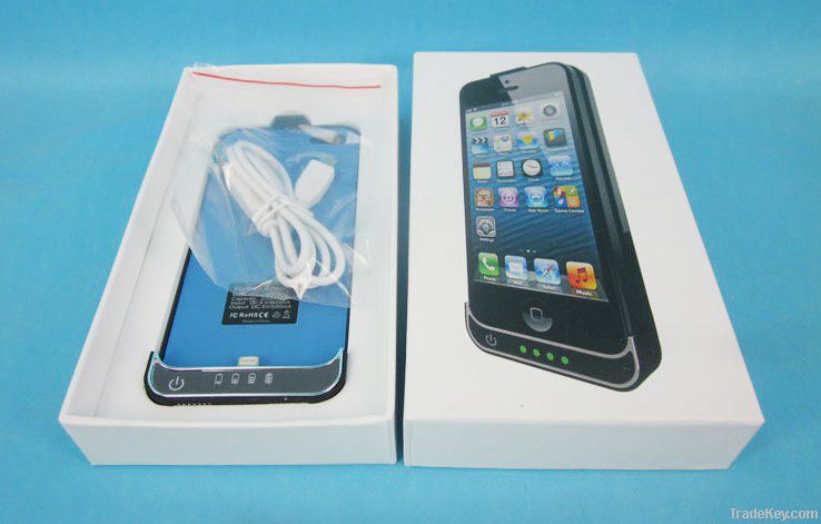 for iphone5 rechargeacle battery case