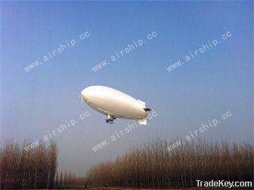 The electric power stringing remote control airship