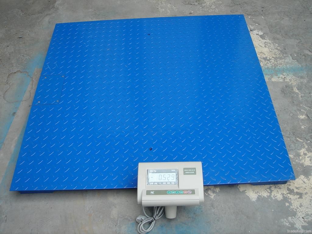 electronic floor scale