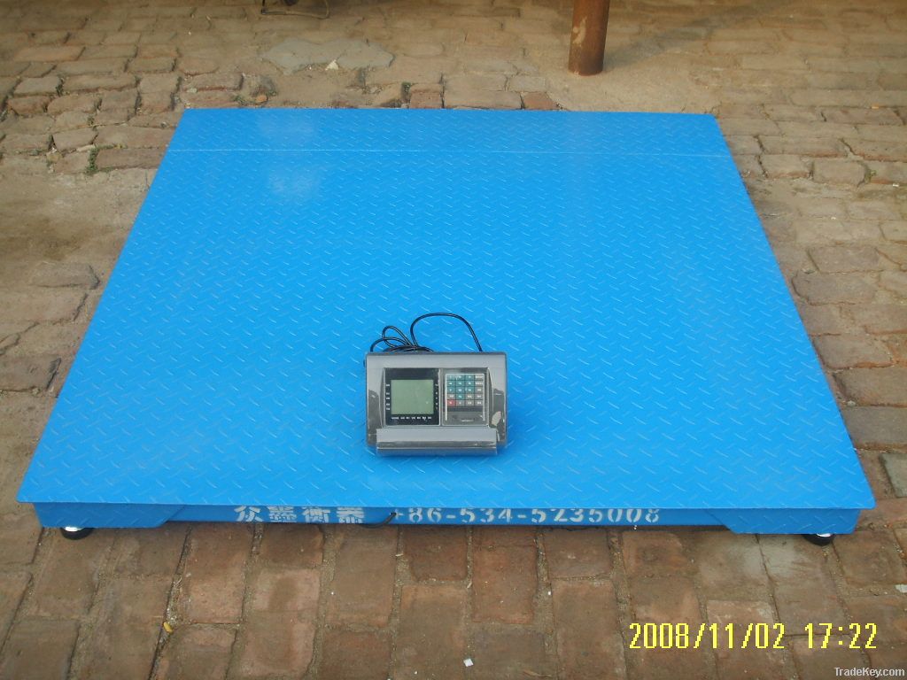electronic floor scale