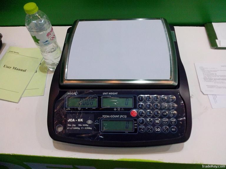 Electronic weighing scale