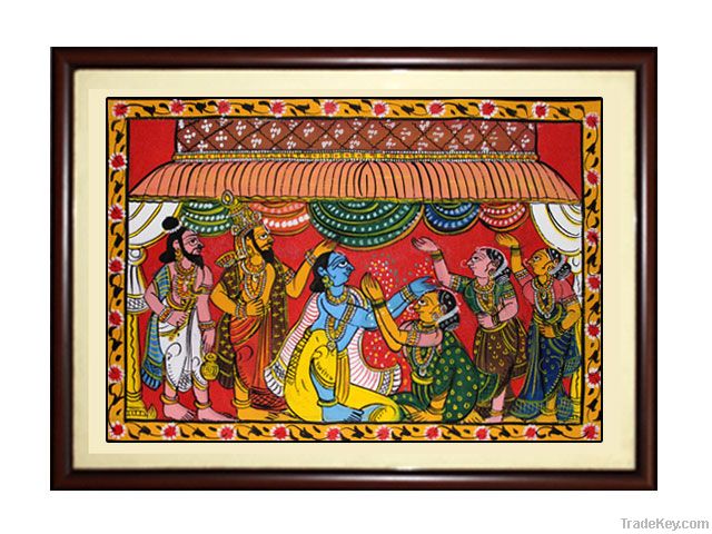 Ethnic Cheriyal Painting