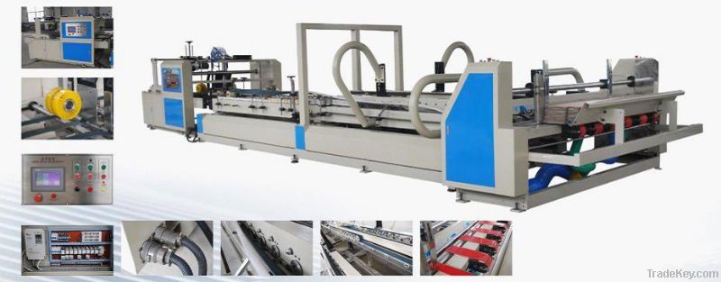 Corrugated Cardboard Automatic Folder Gluer Machine