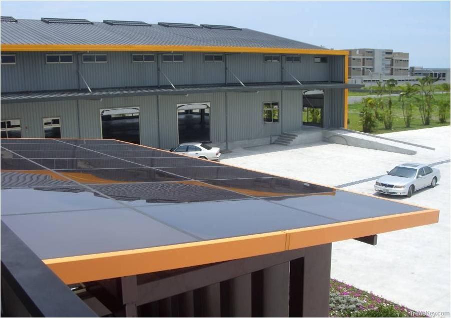 BIPV thin film solar module