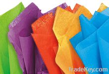 Tissue paper in packing and printing