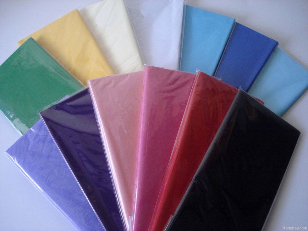 Color Tissue paper rolls in packing and printing