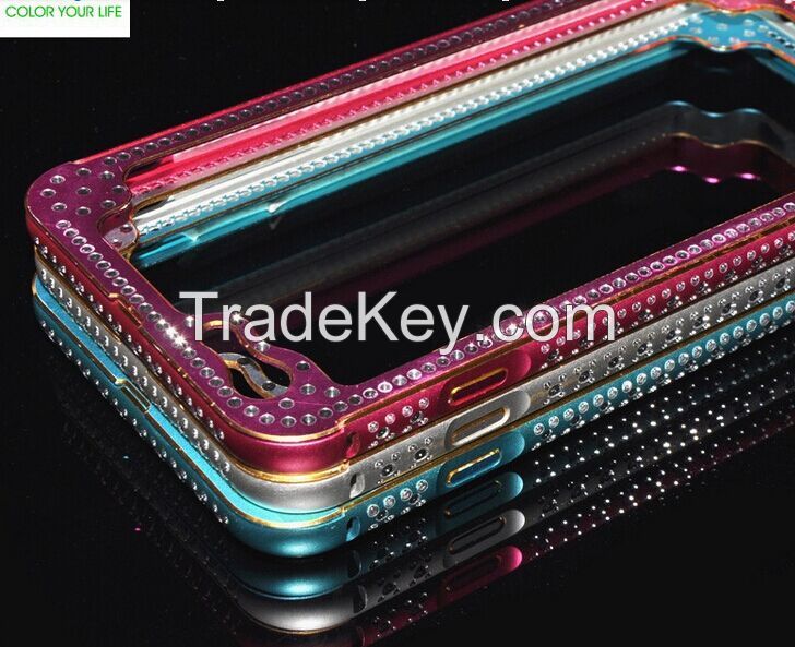 2015 Fashion Aluminum Metal Bumper for iPhone 6 ,metal bumper phone case for iPhone 6