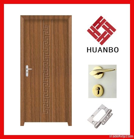 PVC laminated Wooden MDF doors for interior