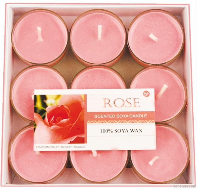 Scented Natural Soya Wax Tea Candle Sytea2