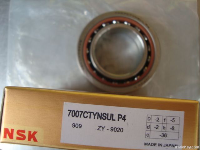 NSK Angular Contact Ball Bearings 7000c series