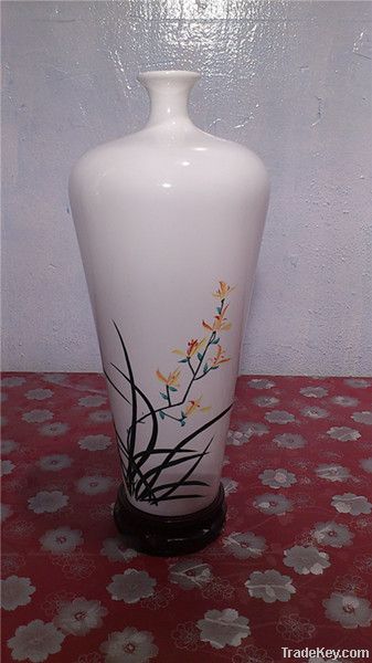 decorative wood vases