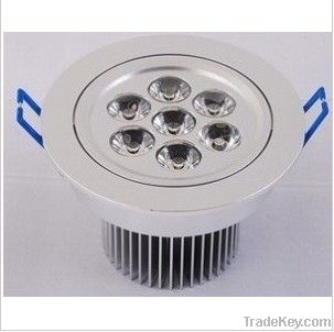 7X1W led ceiling light, high power led ceiling light