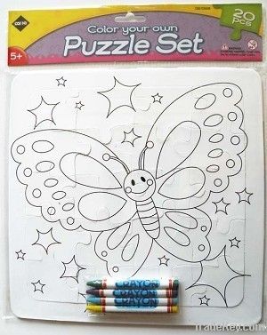 Paper Jigsaw Puzzles Painting set