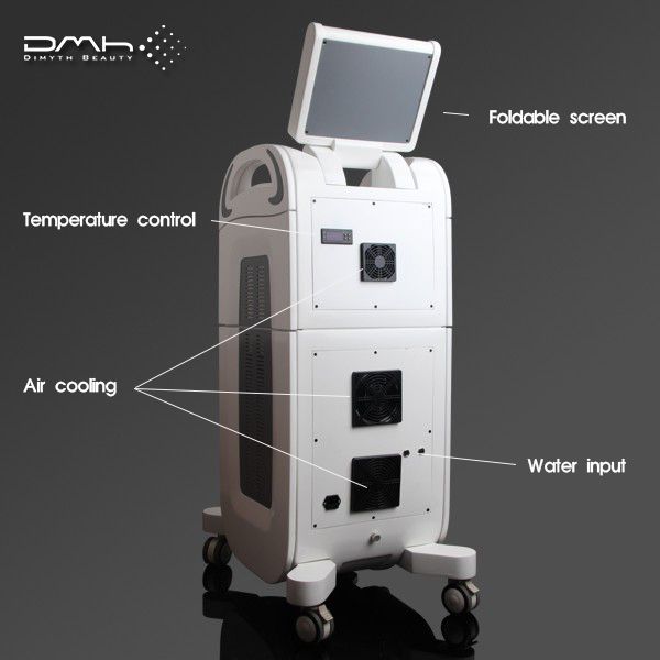 High power big spotsize advanced cooling system 808 diode laser permanent hair removal machine