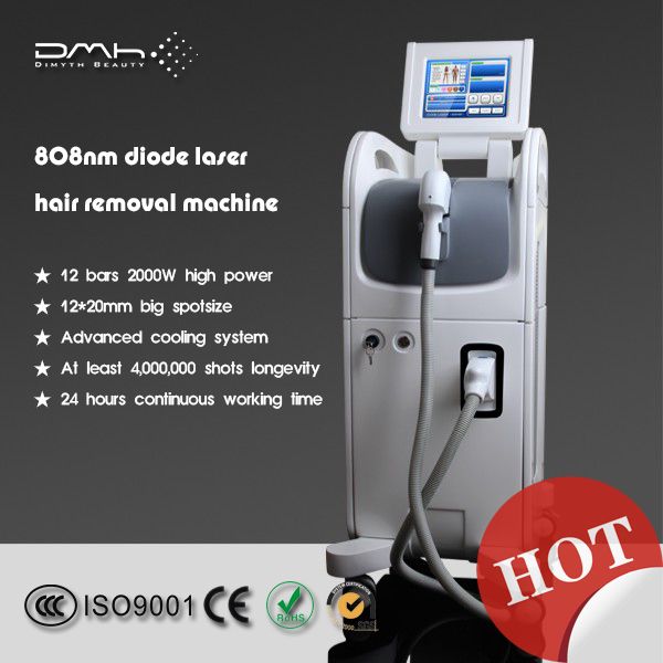2014 newest technology big spot size high power laser diode hair removal machine for sale