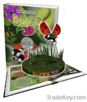 3D Augmented Reality AR Educational Bugs Children book