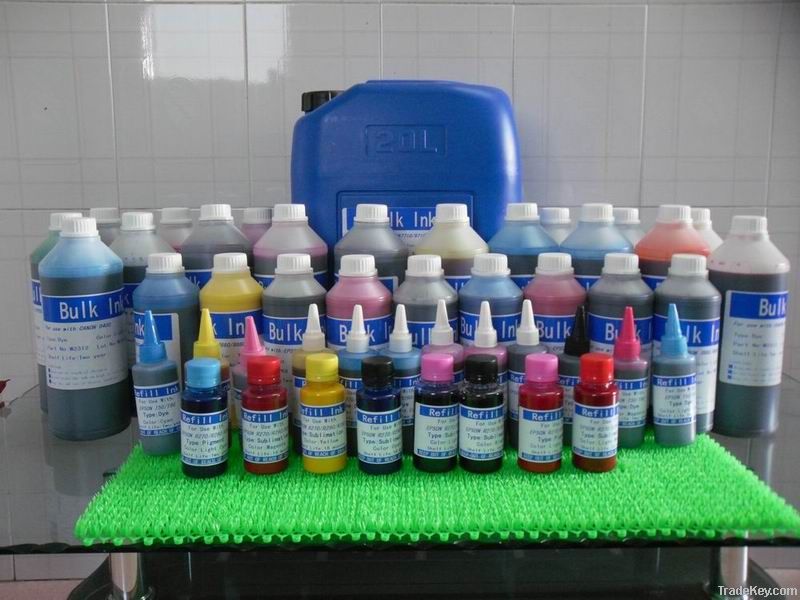 Wate Based ink/Dye, Pigment, Subalimation ink/Inkjet Printer