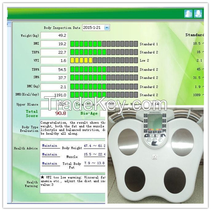 2015 New!!! Hot Sales In Stock  White of Body Composition Analyzer CHL-810, CHL-900