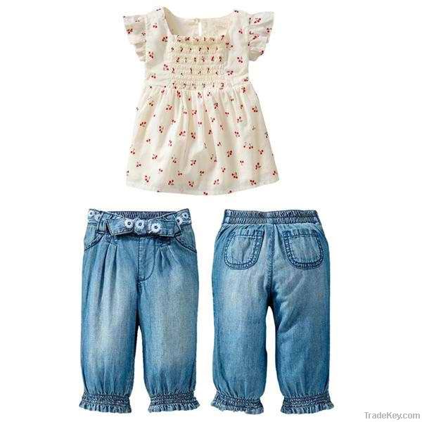 spring baby girl clothes set