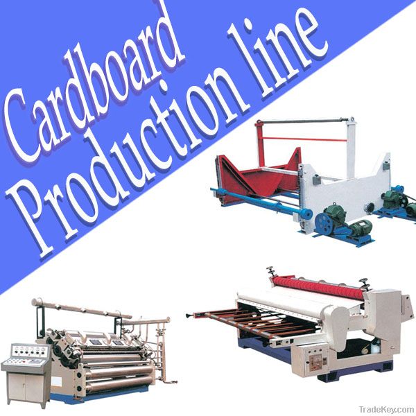 Single sided Corrugated Cardboard Production Line