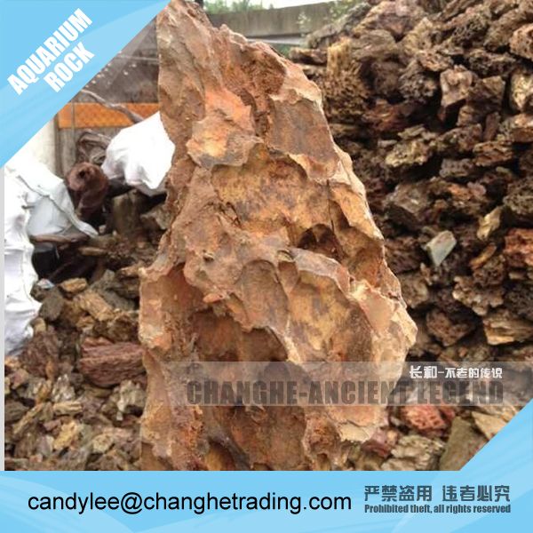 Wholesale Natural decorative Aquarium rocks