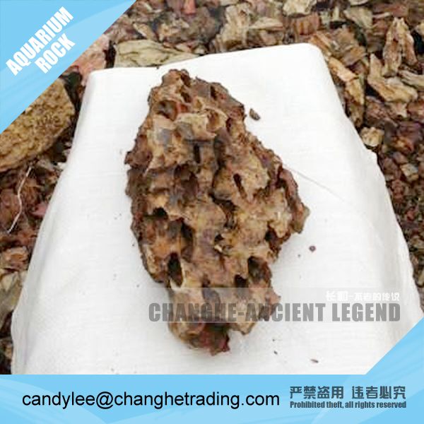 Wholesale Natural decorative Aquarium rocks