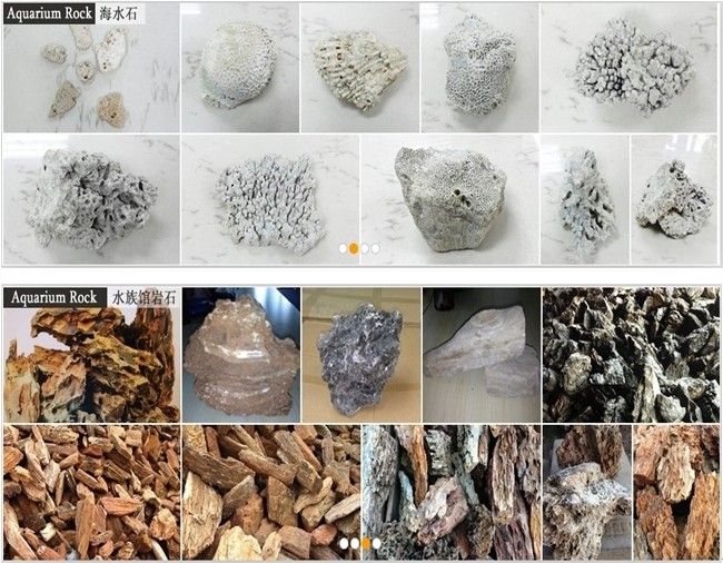 Wholesale Natural decorative Aquarium stones