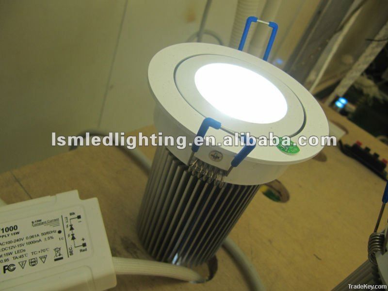 13W  LED ceiling down lights