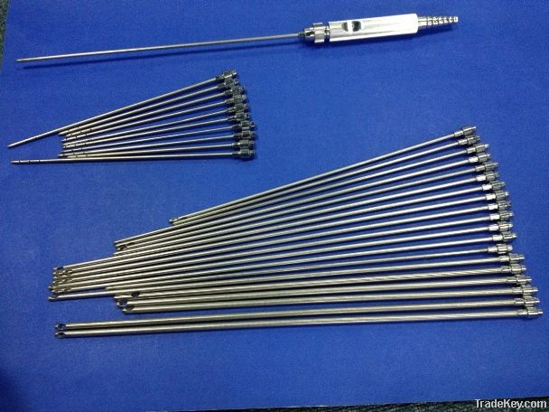 liposuction cannula, anestetic injection