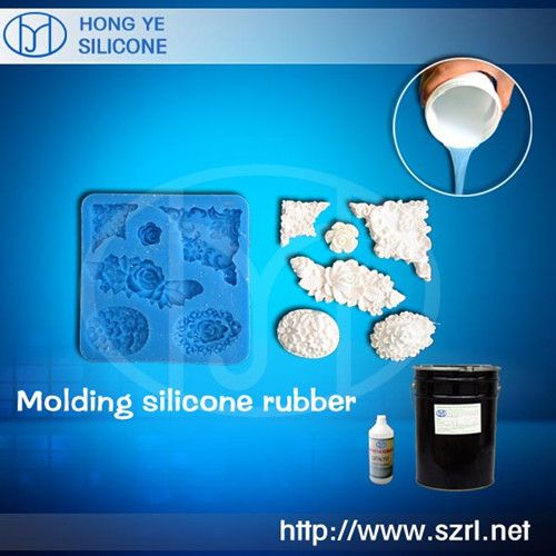 Condensation silicone rubber for pad printing