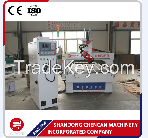 4AXIS ATC CNC router  with tilting spindle 180 degree rotate