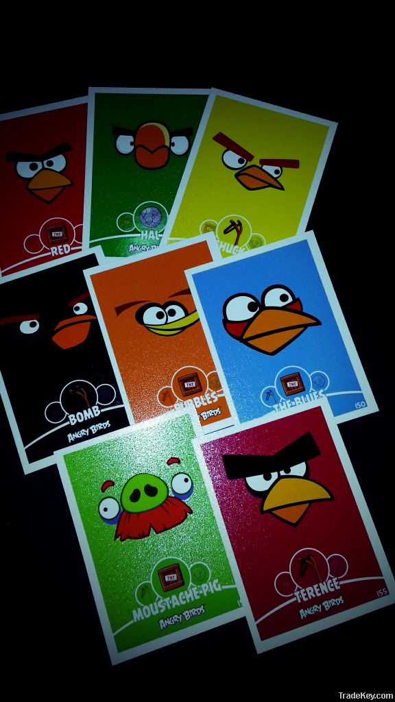 ANGRY BIRD TRADING CARD