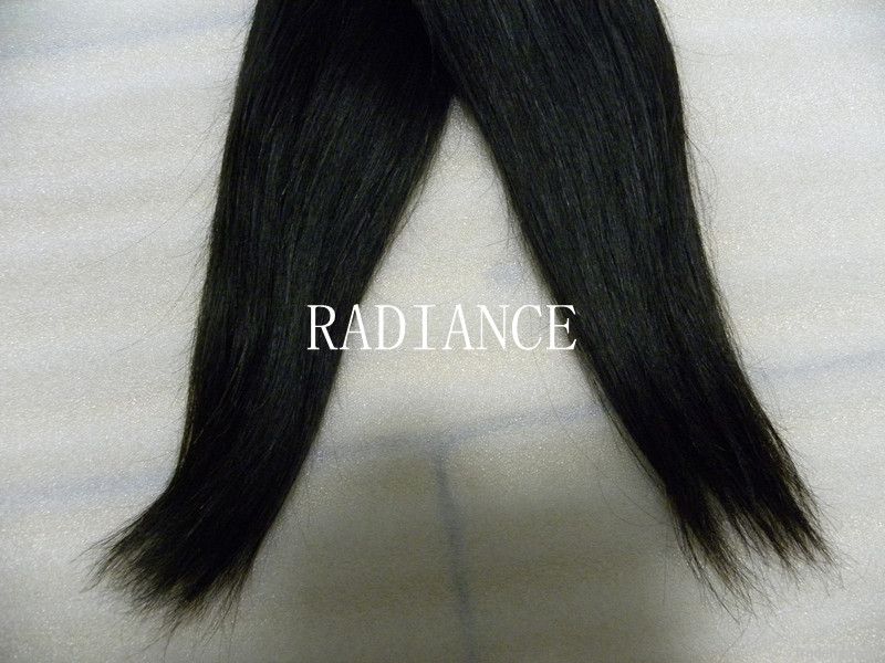 silky virgin remy human hair no smell unprocessed