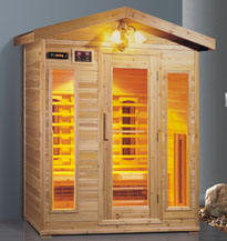 INFRARED SAUNA for more than three persons