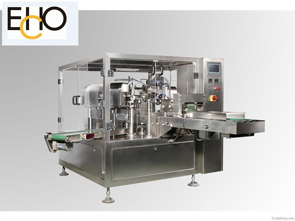 Automatic Preformed Pouch Rotary Packing Machine