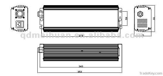 1000W digital ballast