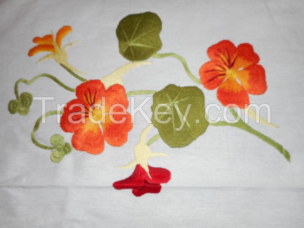 Handmade Embroidered tablecloths