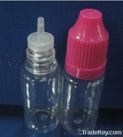 PET 10ml Plastic Bottle, Clear Dropper Bottle, Plastic E liquids Bottl